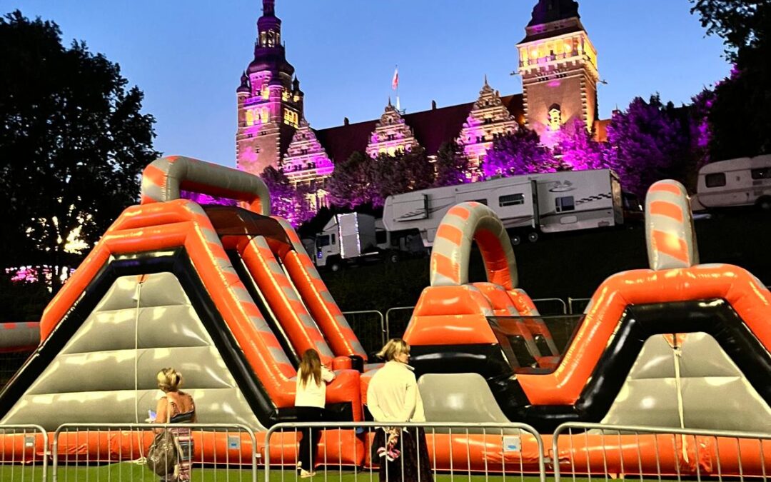 Żagle 2025 Szczecin-strefa dmuchańców.